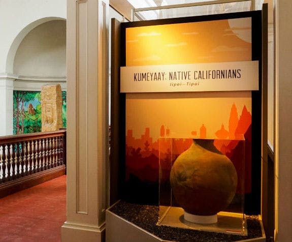 Entrance to the Kumeyaay: Native Californians / Iipai-Tipai Exhibit